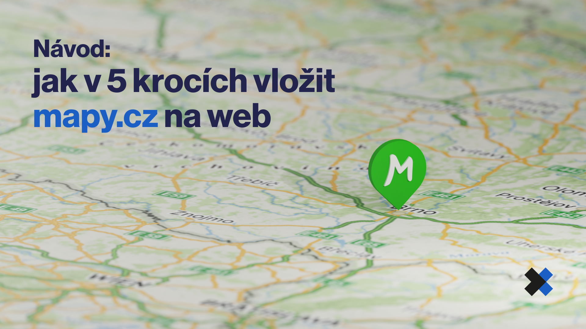 Návod: jak v 5 krocích vložit mapy.cz na web